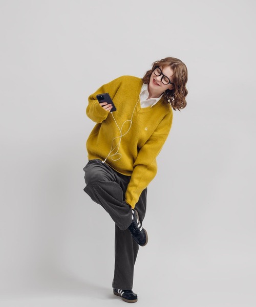 MUHET（ミュエータ）の「コーデュロイパンツ（その他パンツ・レディース・チャコールグレー/ブラウン/カーキ・MEDIUM/SMALL/X-LARGE）」の22枚目の写真