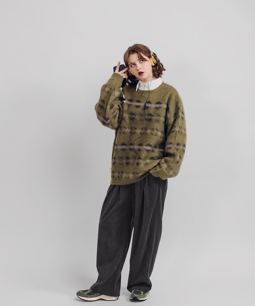 MUHET（ミュエータ）の「コーデュロイパンツ（その他パンツ・レディース・チャコールグレー/ブラウン/カーキ・MEDIUM/SMALL/X-LARGE）」の19枚目の写真