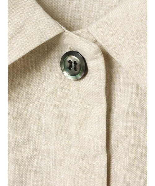 mizuiro ind◇リネンワイドワークシャツ/FREE/リネン/IDG mizuiro ind
