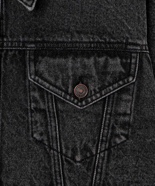 WEGO（ウィゴー）の「WEGO/ショートデニムジャケット（デニムジャケット・レディース・オフホワイト/ブラック系その他/インディゴブルー・FREE）」の22枚目の写真