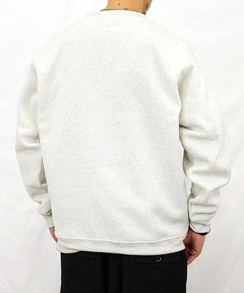 Burner(バーナー)の「【GROOVY STORE】プリントスウェットクルー裏起毛(スウェット・メンズ・ブラック/サックスブルー/ブルー/ライトブラック/ホワイト/ブラック系その他2/スミクロ/ホワイト系その他2・LL/M/L)」の21枚目の写真