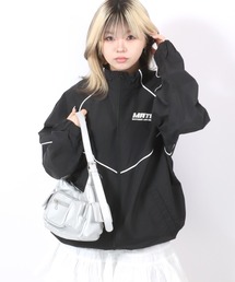 Salong hameu（サロン ハミュー）の「オーバーサイズで着れる シャカシャカナイロンジャケット/ライトアウター/ジャンパー/ユニセックス（ナイロンジャケット）」