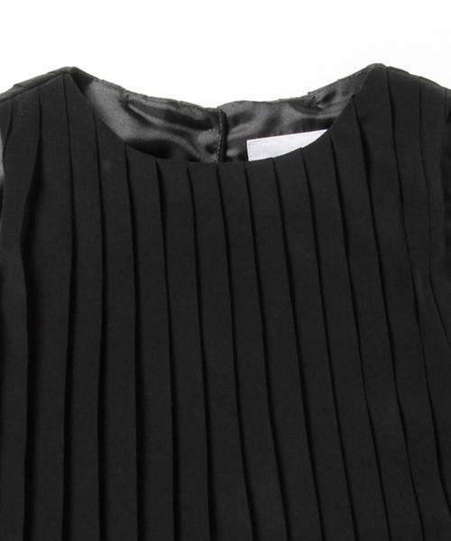 ARCH & LINE（アーチアンドライン）の「ARCH&LINE / プリーツ ワンピース (95～125cm)（ワンピース・キッズ・ブラック/ネイビー・105/95/125/115）」の5枚目の写真