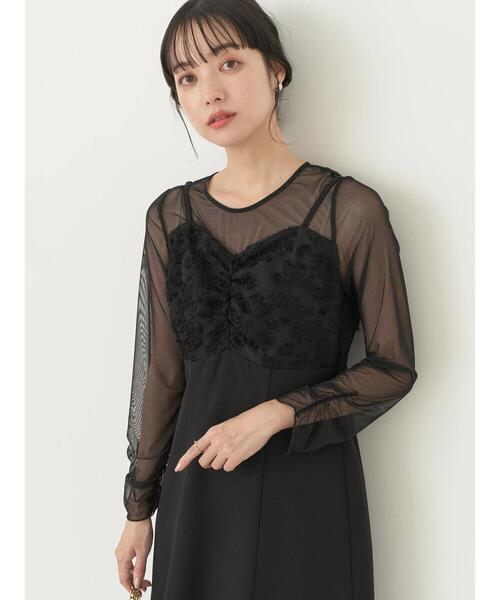 ベアワンピース★ドレス★【新品☆未使用】　UK10 　 (Mサイズ) ベアドレス☆ワンピース☆【 1回着用 】 UK10 （Mサイズ