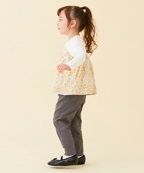 【新品】petit main ブルゾン、トレーナー、パンツ5点セット120 セール】のびのびストレッチパンツ（その他パンツ）｜petit main
