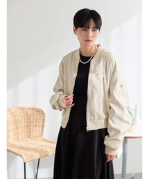 シャーリングスリーブMA-1ブルゾン