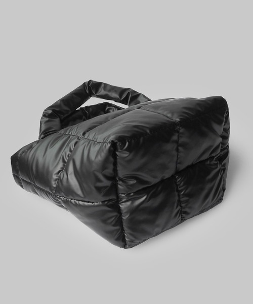 minia（ミニア）の「パフトート（ハンドバッグ・レディース・ブラウン/ブラック/アイボリー/シルバー・FREE）」の10枚目の写真