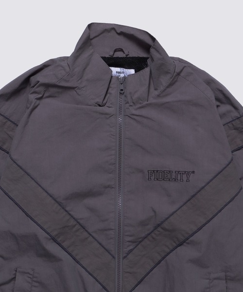 FIDELITY（フィデリティ）の「C/N OVER-DEYD TRAINING JACKET / トレーニングジャケット（ブルゾン・メンズ・ブラック/グレー・LARGE/X-LARGE/MEDIUM）」の22枚目の写真