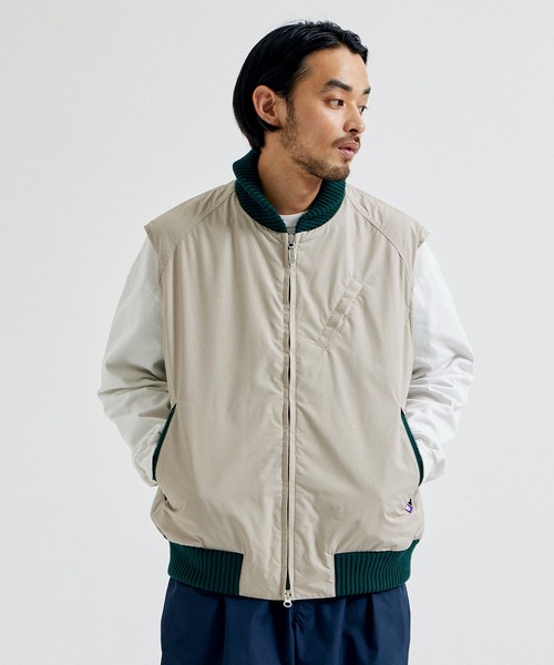THE NORTH FACE PURPLE LABEL(ザ ノースフェイス パープルレーベル)の「【THE NORTH FACE PURPLE LABEL/ザノースフェイス】65/35 Field Insulation Vest/65/35フィールドインシュレーションベスト(ベスト・メンズ・ライトグレー/ブラック・L/XL)」の2枚目の写真