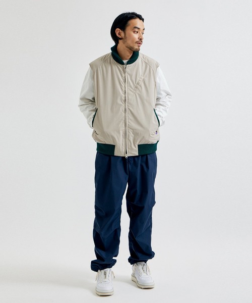 THE NORTH FACE PURPLE LABEL(ザ ノースフェイス パープルレーベル)の「【THE NORTH FACE PURPLE LABEL/ザノースフェイス】65/35 Field Insulation Vest/65/35フィールドインシュレーションベスト(ベスト・メンズ・ライトグレー/ブラック・L/XL)」の4枚目の写真