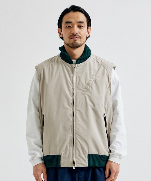 THE NORTH FACE PURPLE LABEL(ザ ノースフェイス パープルレーベル)の「【THE NORTH FACE PURPLE LABEL/ザノースフェイス】65/35 Field Insulation Vest/65/35フィールドインシュレーションベスト(ベスト・メンズ・ライトグレー/ブラック・L/XL)」の5枚目の写真