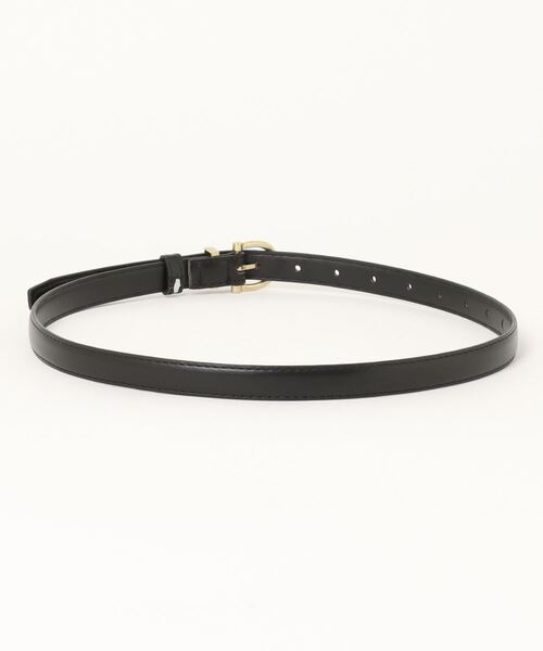 archives(アルシーヴ)の「シンプルベルト(ベルト・レディース・ブラック/ダークブラウン・FREE)」の3枚目の写真