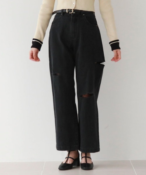 archives(アルシーヴ)の「シンプルベルト(ベルト・レディース・ブラック/ダークブラウン・FREE)」の9枚目の写真