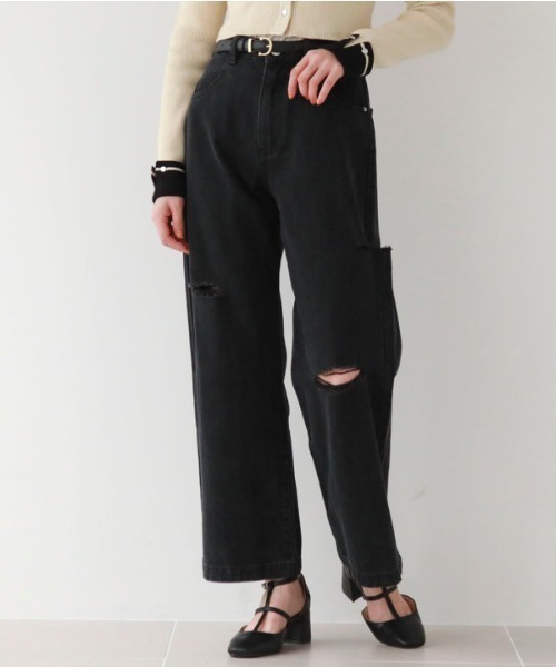 archives(アルシーヴ)の「シンプルベルト(ベルト・レディース・ブラック/ダークブラウン・FREE)」の11枚目の写真