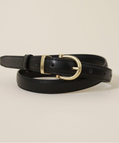 archives(アルシーヴ)の「シンプルベルト(ベルト・レディース・ブラック/ダークブラウン・FREE)」の14枚目の写真
