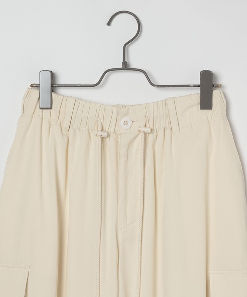 PBLIM（ページボーイリム）の「PBLIM/ユルカーゴパンツ（カーゴパンツ・レディース・オフホワイト/グレー/カーキ・MEDIUM/LARGE）」の13枚目の写真