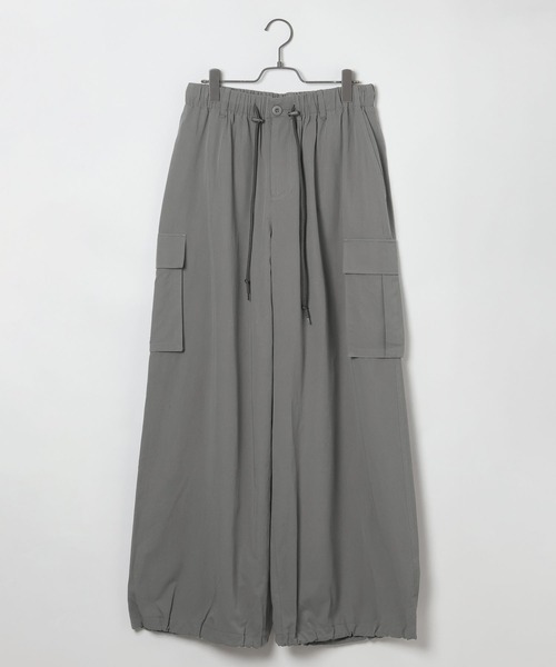 PBLIM（ページボーイリム）の「PBLIM/ユルカーゴパンツ（カーゴパンツ・レディース・オフホワイト/グレー/カーキ・MEDIUM/LARGE）」の8枚目の写真