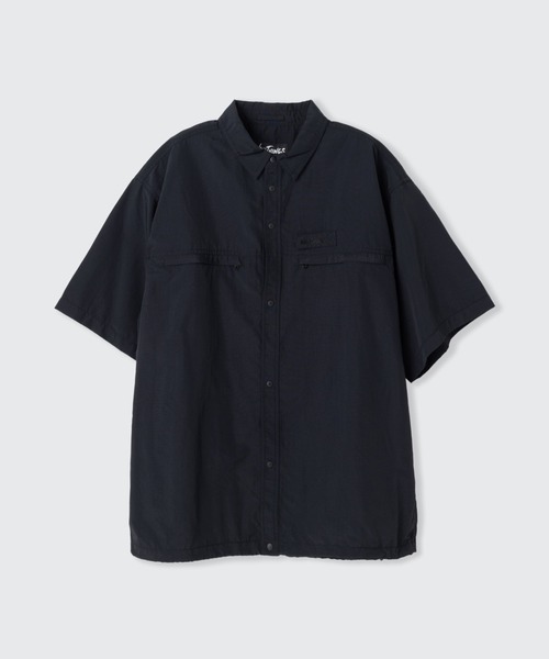 WILD THINGS（ワイルドシングス）の「【WILDTHINGS/ワイルドシングス】 キャリーシャツ | CARRY SHIRTS（シャツ/ブラウス・メンズ・ブラック/オリーブ/ライトブルーグレー/ブルーパープル/イエロー/グリーン系その他・M/L/XL/S）」の2枚目の写真