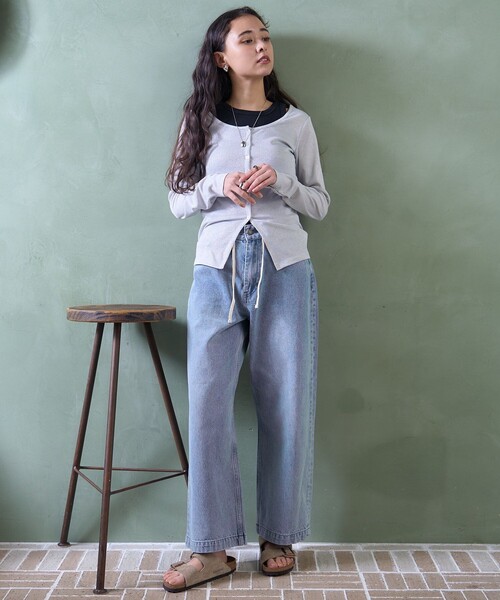 2024春夏＜H＞デニムカーヴィーベスト Mサイズ FREAK'S STORE/カーヴィーデニム｜Daytona Park(FREAK'S STORE公式通販)