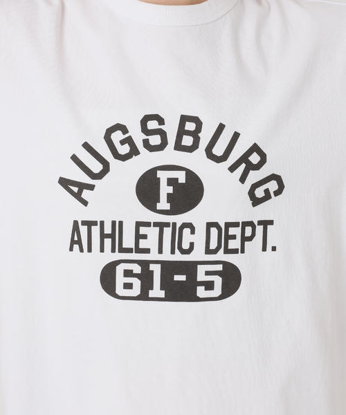 Champion（チャンピオン）の「【Champion/チャンピオン】別注 SHORT SLEEVE College T-SHIRT（Tシャツ/カットソー・レディース・チャコールグレー/グリーン/ホワイト・FREE）」の5枚目の写真