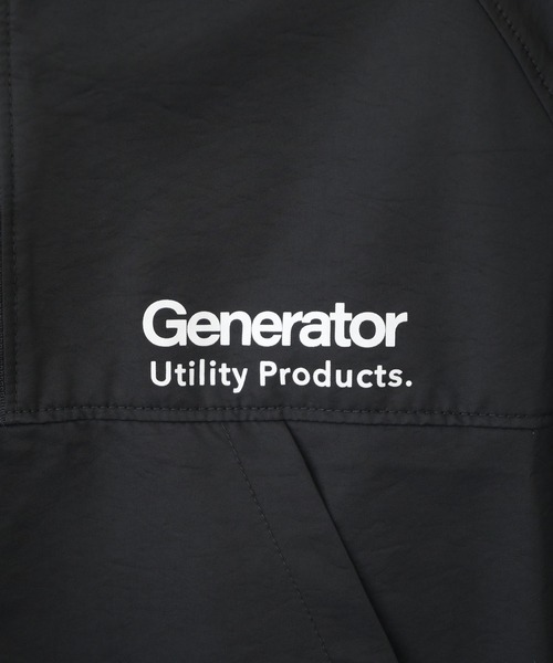 GENERATOR(ジェネレーター)の「GENERATOR/ジェネレーター ナイロンアノラック(ナイロンジャケット・キッズ・オレンジ/アイボリー/ブラック・M/L/XL)」の18枚目の写真