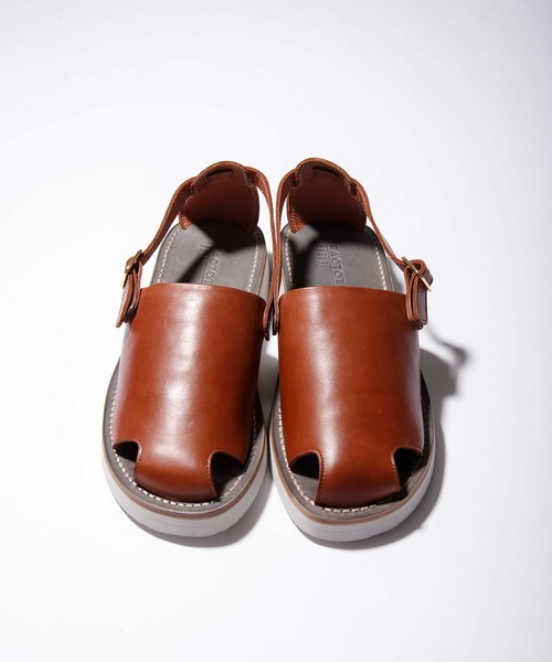 FACTOTUM（ファクトタム）の「【FACTOTUM】カバーサボサンダル（サンダル・メンズ・ブラウン・41）」の2枚目の写真