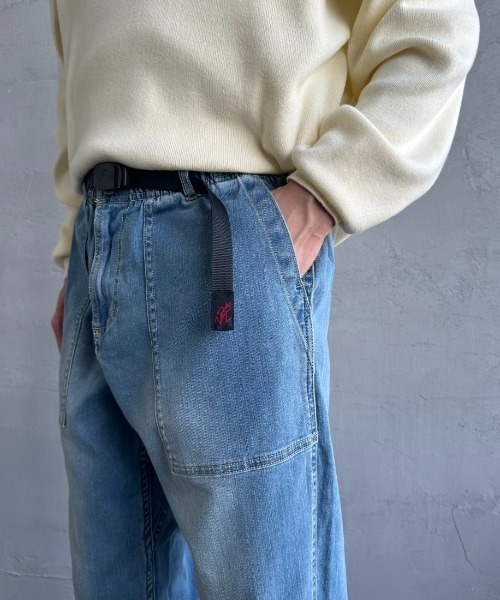 GRAMICCI ストレッチデニムルーズテーパードパンツ グラミチ G5SU-P082]GRAMICCI(グラミチ) STRETCH DENIM LOOSE TAPERED