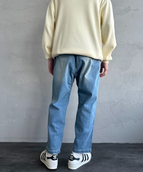 グラミチ　ストレッチデニムルーズテーパードパンツ GRAMICCI グラミチ ストレッチデニム ルーズテーパードパンツ