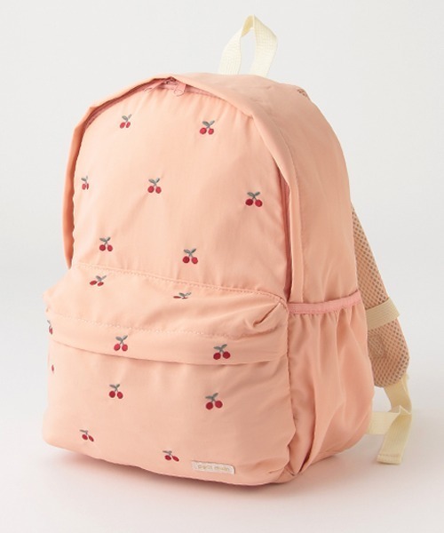 petit main(プティマイン)の「アソートリュック(バックパック/リュック・キッズ・ライトブルー/チャコール/ネイビー/ベージュ/グリーン/ピンク/クリーム/マルチ/アイボリー・FREE)」の8枚目の写真