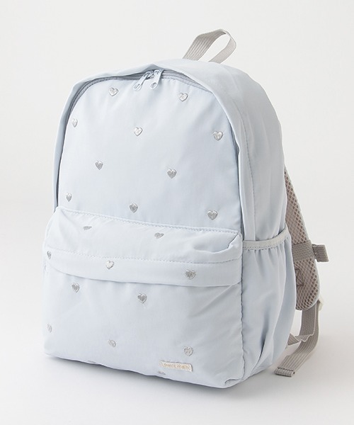 petit main(プティマイン)の「アソートリュック(バックパック/リュック・キッズ・ライトブルー/チャコール/ネイビー/ベージュ/グリーン/ピンク/クリーム/マルチ/アイボリー・FREE)」の6枚目の写真