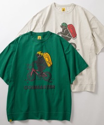 COBMASTER（コブマスター）の「【Cobmaster/コブマスター】「Cob Bear」サイクリングイラスト BIGプリントデザイン 半袖Tシャツ/ビッグシルエット/オーバーサイズ（Tシャツ/カットソー・メンズ）」