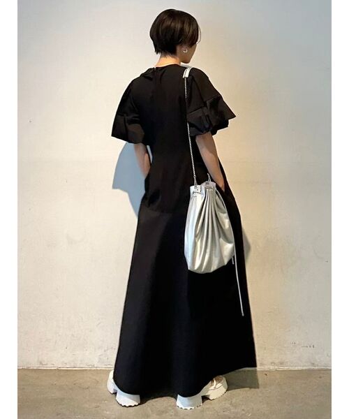 ELENDEEK（エレンディーク）の「ローパネルジャージーワンピース