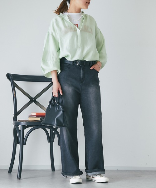 un dix cors（アンディコール）の「CASABLANCAロゴTee（Tシャツ/カットソー・レディース・オレンジ/グリーン/ブラック・FREE）」の4枚目の写真