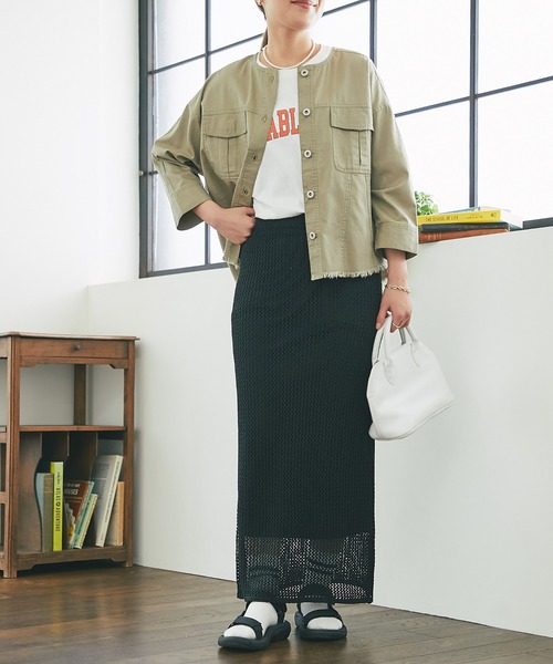 un dix cors（アンディコール）の「CASABLANCAロゴTee（Tシャツ/カットソー・レディース・オレンジ/グリーン/ブラック・FREE）」の15枚目の写真