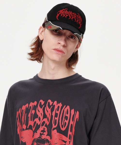 MAHAGRID(マハグリッド)の「『mahagrid/マハグリッド』 TRIBAL CAMO CAP/カモキャップ(キャップ・メンズ・ブラック/A・FREE)」の10枚目の写真