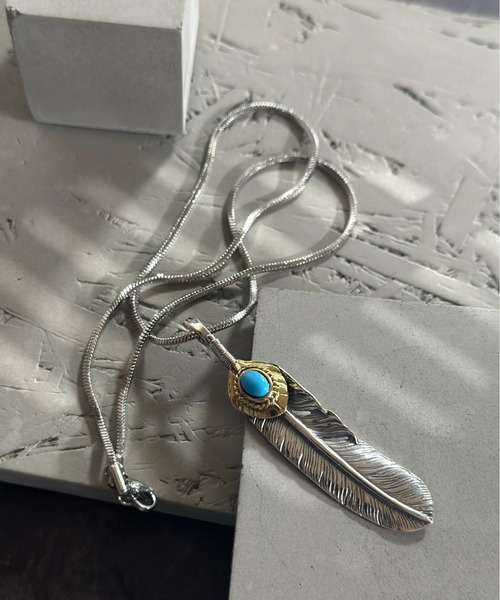 blatto(ブラット)の「【blatto 925silver】925シルバートップ フェザー ネックレス bla-necklace-f001(ネックレス・メンズ・その他6/その他14/その他15/その他16/その他17/その他18/その他25/その他26/その他27/その他28/その他29/K/L/M/N/その他4/その他7/その他9/その他12/その他20/その他21/その他23/その他30/その他32/B/I/P/R/その他1/その他2/その他3/その他5/その他11/その他34/その他35/C/D/E/F/その他8/その他10/その他13/その他19/その他22/その他24/その他31/その他33/A/H/J/O/Q/G・FREE)」の4枚目の写真