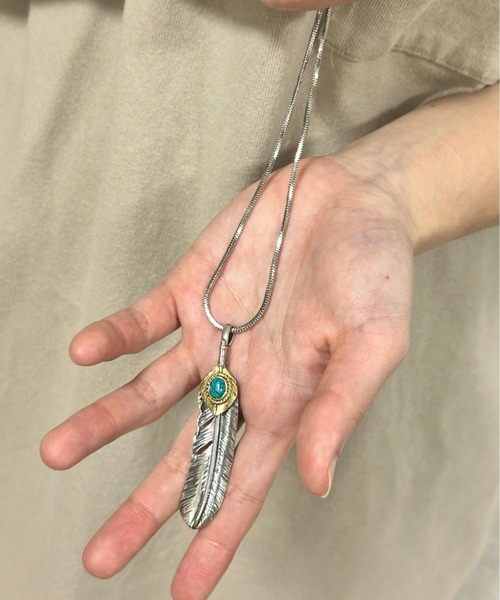 blatto(ブラット)の「【blatto 925silver】925シルバートップ フェザー ネックレス bla-necklace-f001(ネックレス・メンズ・その他6/その他14/その他15/その他16/その他17/その他18/その他25/その他26/その他27/その他28/その他29/K/L/M/N/その他4/その他7/その他9/その他12/その他20/その他21/その他23/その他30/その他32/B/I/P/R/その他1/その他2/その他3/その他5/その他11/その他34/その他35/C/D/E/F/その他8/その他10/その他13/その他19/その他22/その他24/その他31/その他33/A/H/J/O/Q/G・FREE)」の5枚目の写真