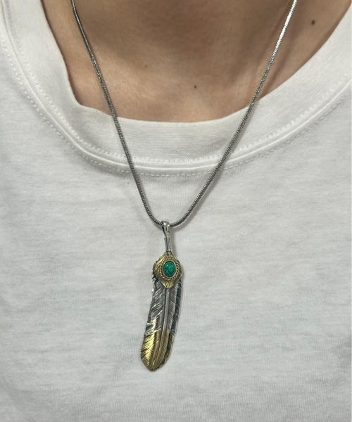 blatto(ブラット)の「【blatto 925silver】925シルバートップ フェザー ネックレス bla-necklace-f001(ネックレス・メンズ・その他6/その他14/その他15/その他16/その他17/その他18/その他25/その他26/その他27/その他28/その他29/K/L/M/N/その他4/その他7/その他9/その他12/その他20/その他21/その他23/その他30/その他32/B/I/P/R/その他1/その他2/その他3/その他5/その他11/その他34/その他35/C/D/E/F/その他8/その他10/その他13/その他19/その他22/その他24/その他31/その他33/A/H/J/O/Q/G・FREE)」の9枚目の写真
