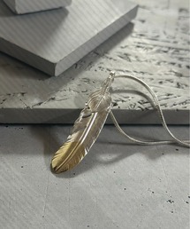 blatto（ブラット）の「【blatto 925silver】925シルバートップ　フェザー　ネックレス　bla-necklace-f001（ネックレス）」