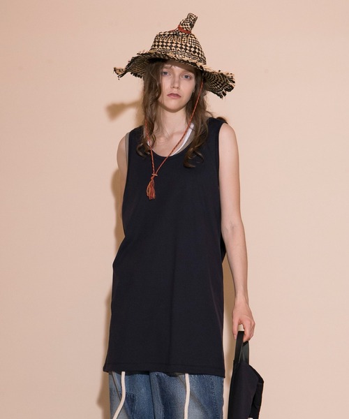 【my beautiful landlet】MERCERIZATION JERSEY BIG TANK TOP(タンクトップ)|my beautiful landlet(マイビューティフルランドレット)