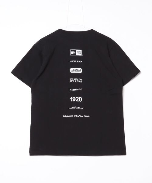 NEW ERA（ニューエラ）の「ニューエラ  SS CT TEE ARCHIVE LOGO BLK WHI（Tシャツ/カットソー・メンズ・ブラック・M/L/LL/3L）」の2枚目の写真