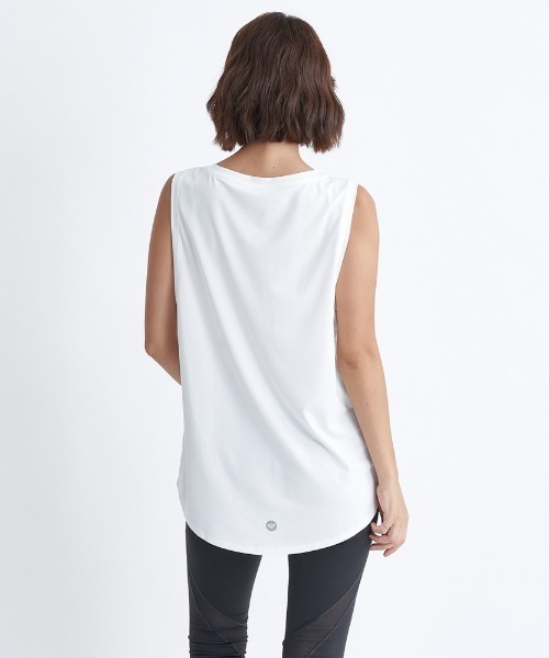 ROXY（ロキシー）の「TO BE YOU/ロキシー水陸両用速乾UVカットタンクトップ（タンクトップ・レディース・ホワイト/ミント/ブラック・LARGE/MEDIUM/SMALL）」の4枚目の写真