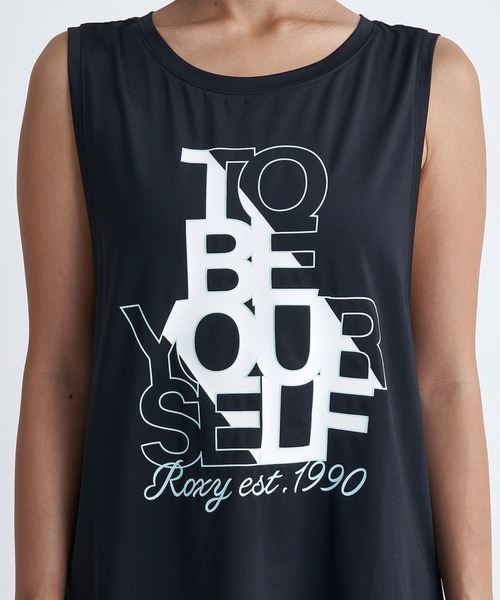 ROXY（ロキシー）の「TO BE YOU/ロキシー水陸両用速乾UVカットタンクトップ（タンクトップ・レディース・ホワイト/ミント/ブラック・LARGE/MEDIUM/SMALL）」の19枚目の写真