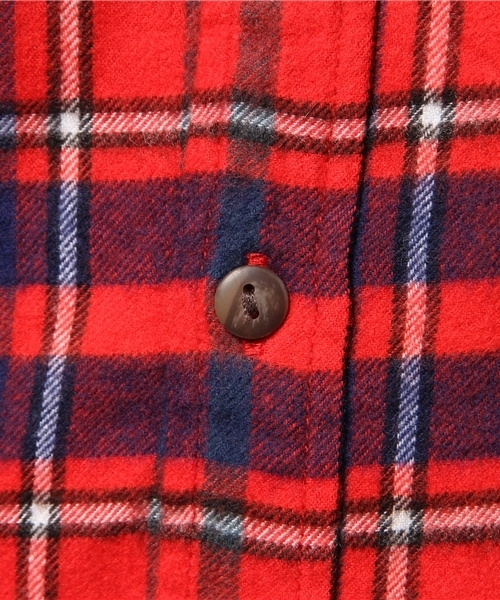 CIAOPANIC（チャオパニック）の「【Ciaopanic】　ソフトビエラCHシャツLS（シャツ/ブラウス・メンズ・ベージュ/レッド/ベージュ系その他/ダークグリーン/オレンジ/ネイビー/グリーン/マスタード/オリーブ・SMALL/MEDIUM/LARGE）」の22枚目の写真