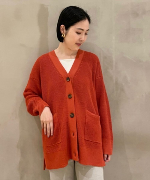 Mila Owen Vネックカーディガン ベージュ 未使用 Mila Owen Vネックカーディガン ベージュ 未使用 カーディガン