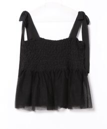 PICCIN | 【WEB限定】裾チュールビスチェ(キャミソール)