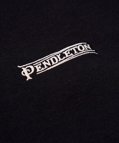 PENDLETON（ペンドルトン）の「PENDLETON/ペンドルトン 別注 バック刺繍 クルーネックTシャツ（Tシャツ/カットソー・メンズ・マスタード/オフホワイト/ブラック/オリーブ・MEDIUM/LARGE）」の21枚目の写真