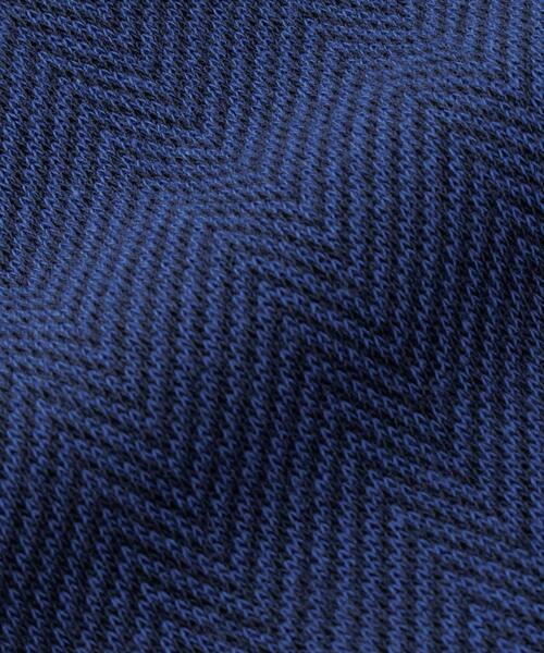 TAKEO KIKUCHI(タケオキクチ)の「【抗菌防臭/日本製】ヘリンボン ドレスソックス(ソックス/靴下・メンズ・ブルー系その他/ブラック・00)」の8枚目の写真