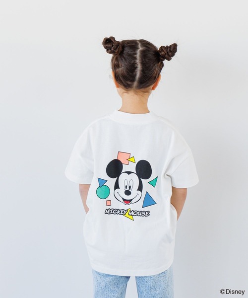 LOWRYS FARM（ローリーズファーム）の「Disney バックプリントTシャツ　112948（Tシャツ/カットソー・キッズ・ホワイト/グレー/ブルー/チャコールグレー・110cm/120cm/130cm/140cm/150cm）」の12枚目の写真