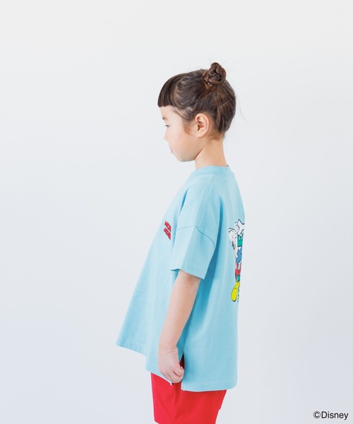 LOWRYS FARM（ローリーズファーム）の「Disney バックプリントTシャツ　112948（Tシャツ/カットソー・キッズ・ホワイト/グレー/ブルー/チャコールグレー・110cm/120cm/130cm/140cm/150cm）」の19枚目の写真